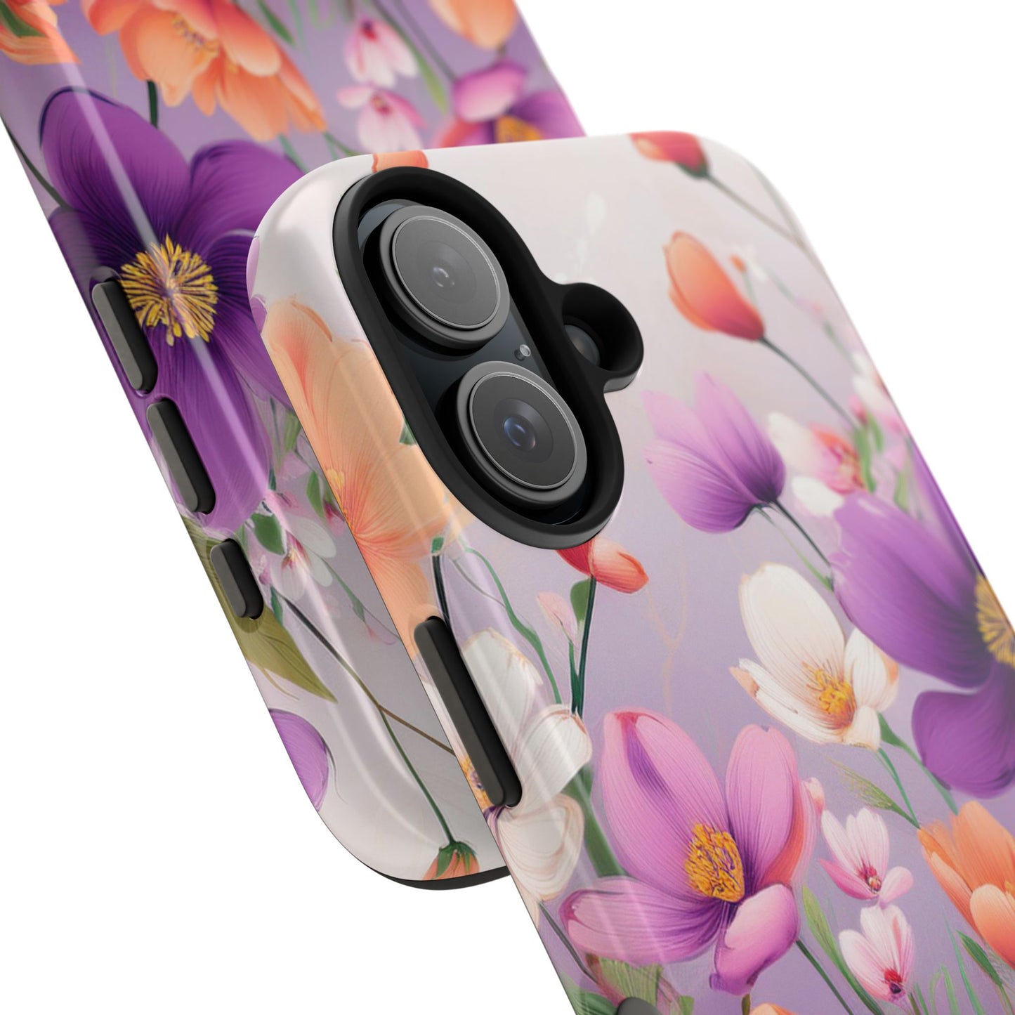 Floral Phone Case - Flower Print Cover for iPhone & Samsung, Flower Print