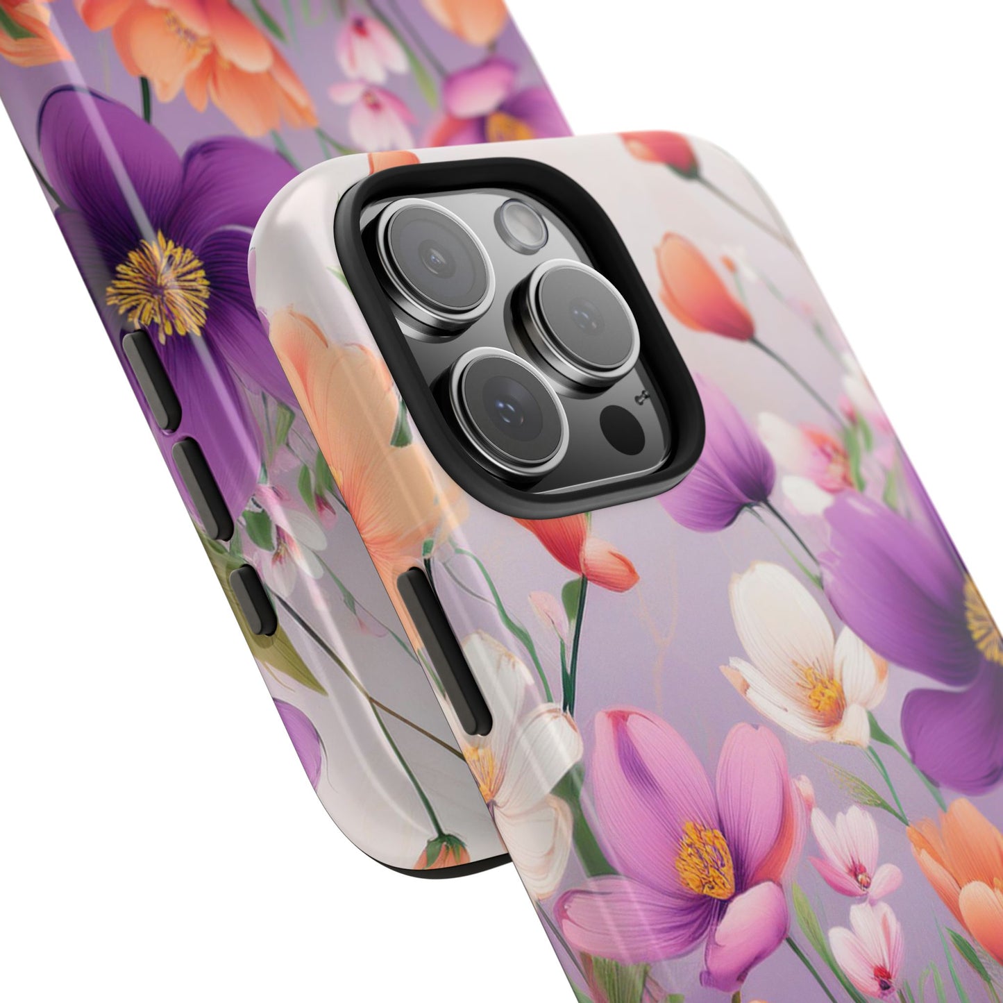Floral Phone Case - Flower Print Cover for iPhone & Samsung, Flower Print