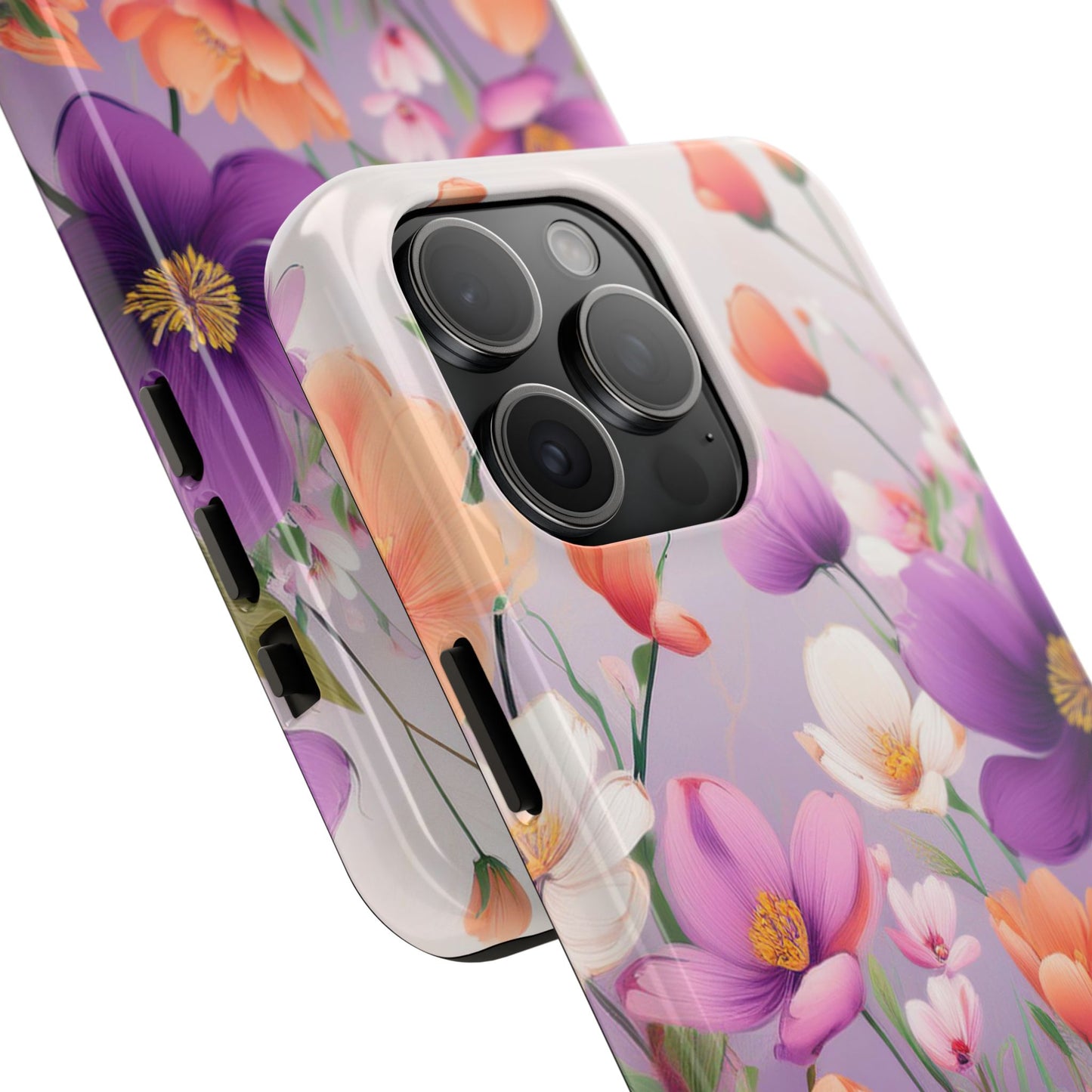 Floral Phone Case - Flower Print Cover for iPhone & Samsung, Flower Print