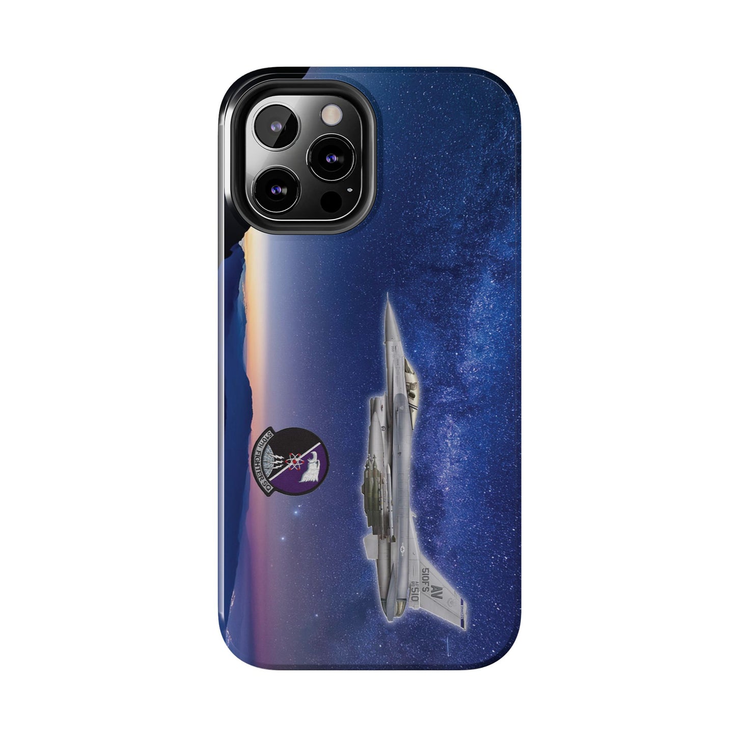 Air Force Squadron 510 iPhone Cell Phone Case, F16 Phone Case, Air Force 510th Patch