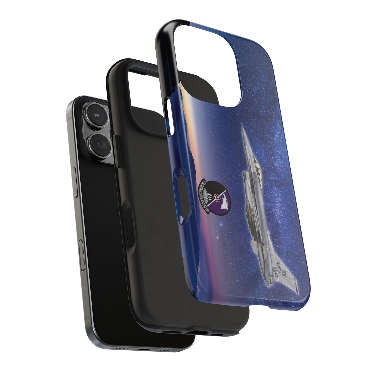 Air Force Squadron 510 iPhone Cell Phone Case, F16 Phone Case, Air Force 510th Patch