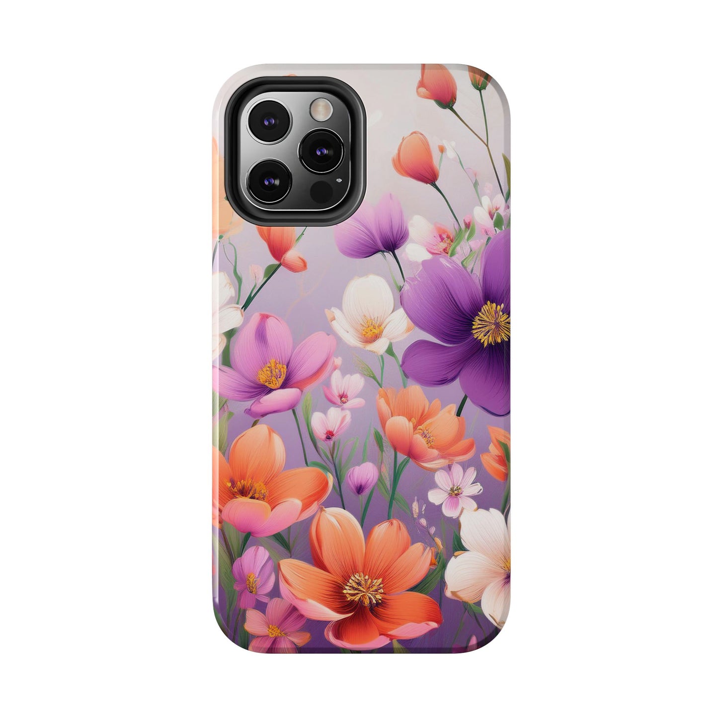Floral Phone Case - Flower Print Cover for iPhone & Samsung, Flower Print