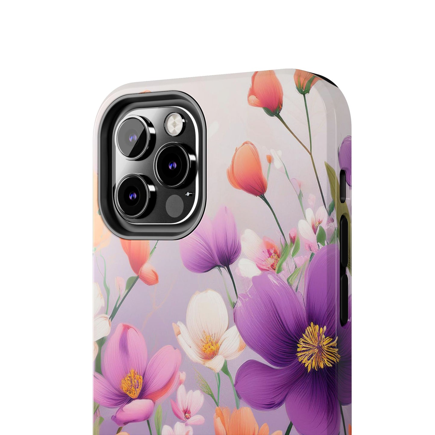Floral Phone Case - Flower Print Cover for iPhone & Samsung, Flower Print