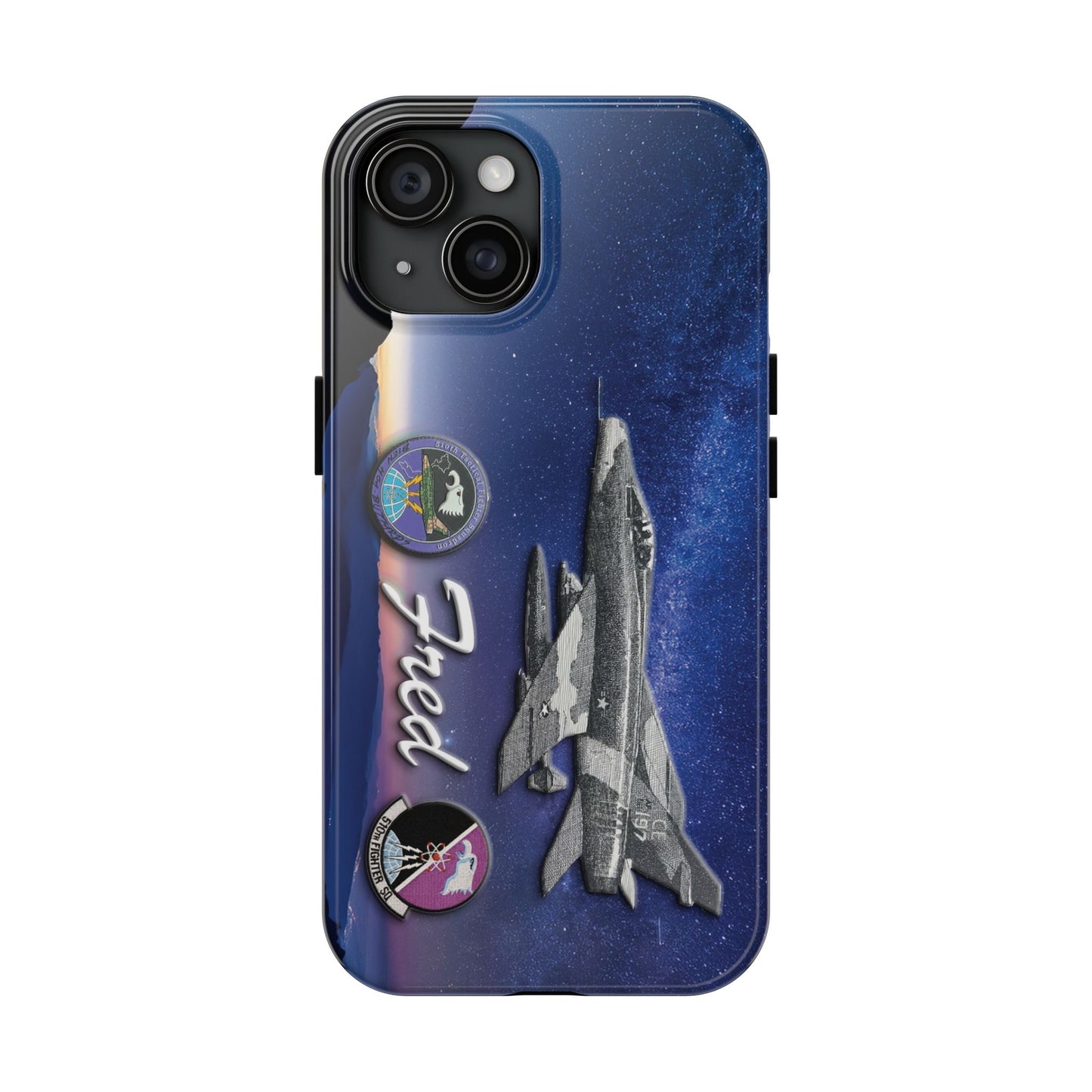 Air Force F100 Super Sabre Fighter Custom iPhone Case, Vietnam Era