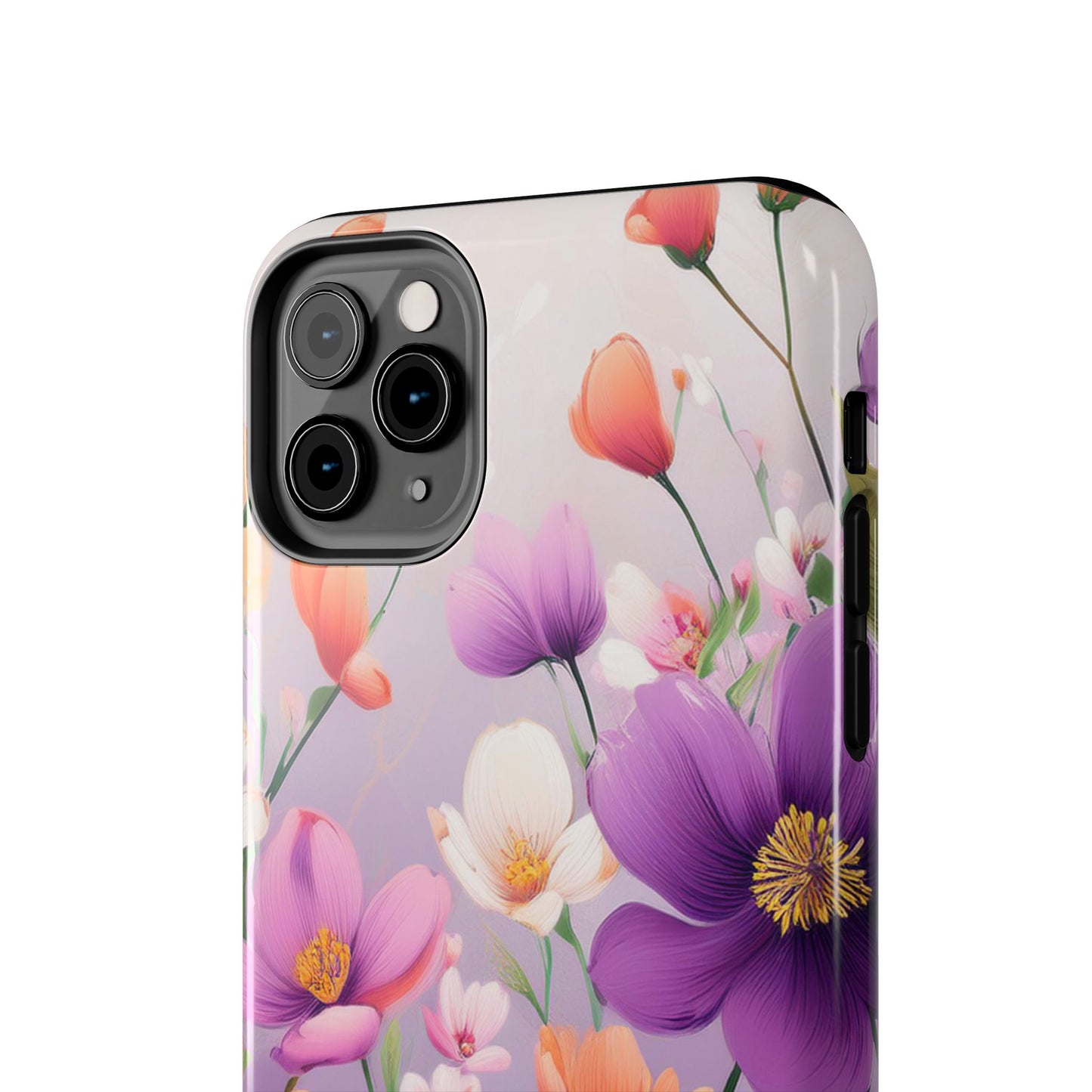 Floral Phone Case - Flower Print Cover for iPhone & Samsung, Flower Print