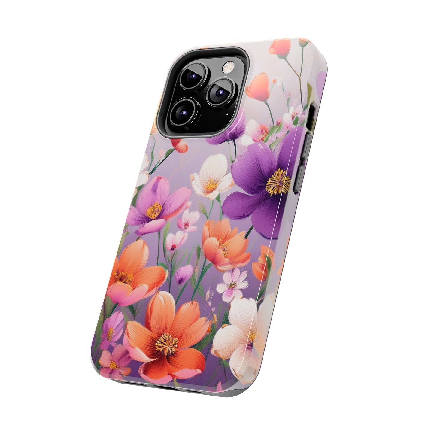 Floral Phone Case - Flower Print Cover for iPhone & Samsung, Flower Print
