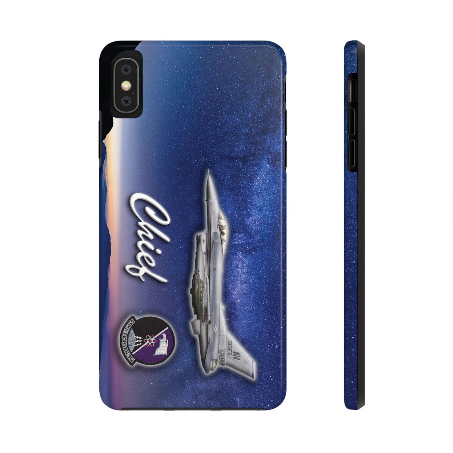 Air Force Squadron 510 Personalized iPhone Cell Phone Case, F16 Phone Case, Air Force 510th