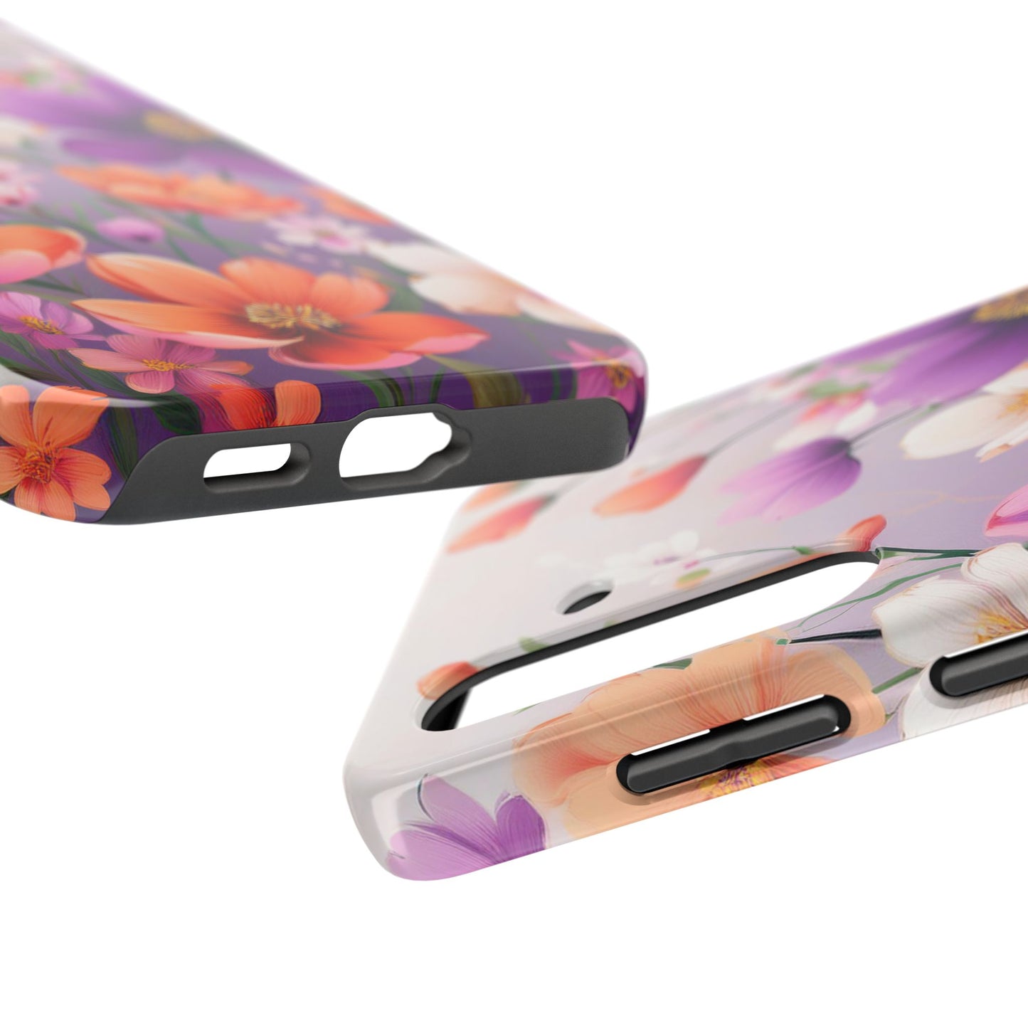 Floral Phone Case - Flower Print Cover for iPhone & Samsung, Flower Print