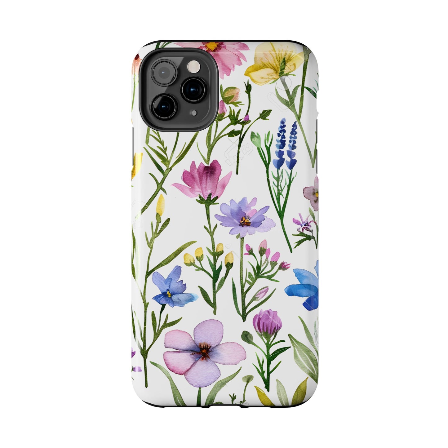Floral Phone Case - Elegant Flower Print Cover for iPhone & Samsung, Botanical Phone Cover