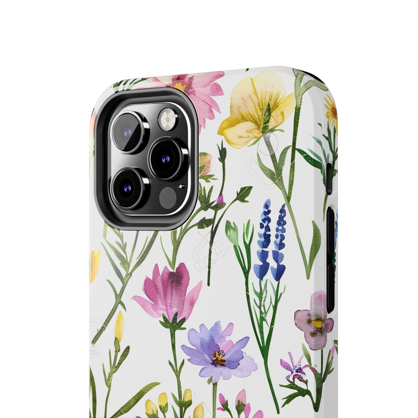 Floral Phone Case - Elegant Flower Print Cover for iPhone & Samsung, Botanical Phone Cover
