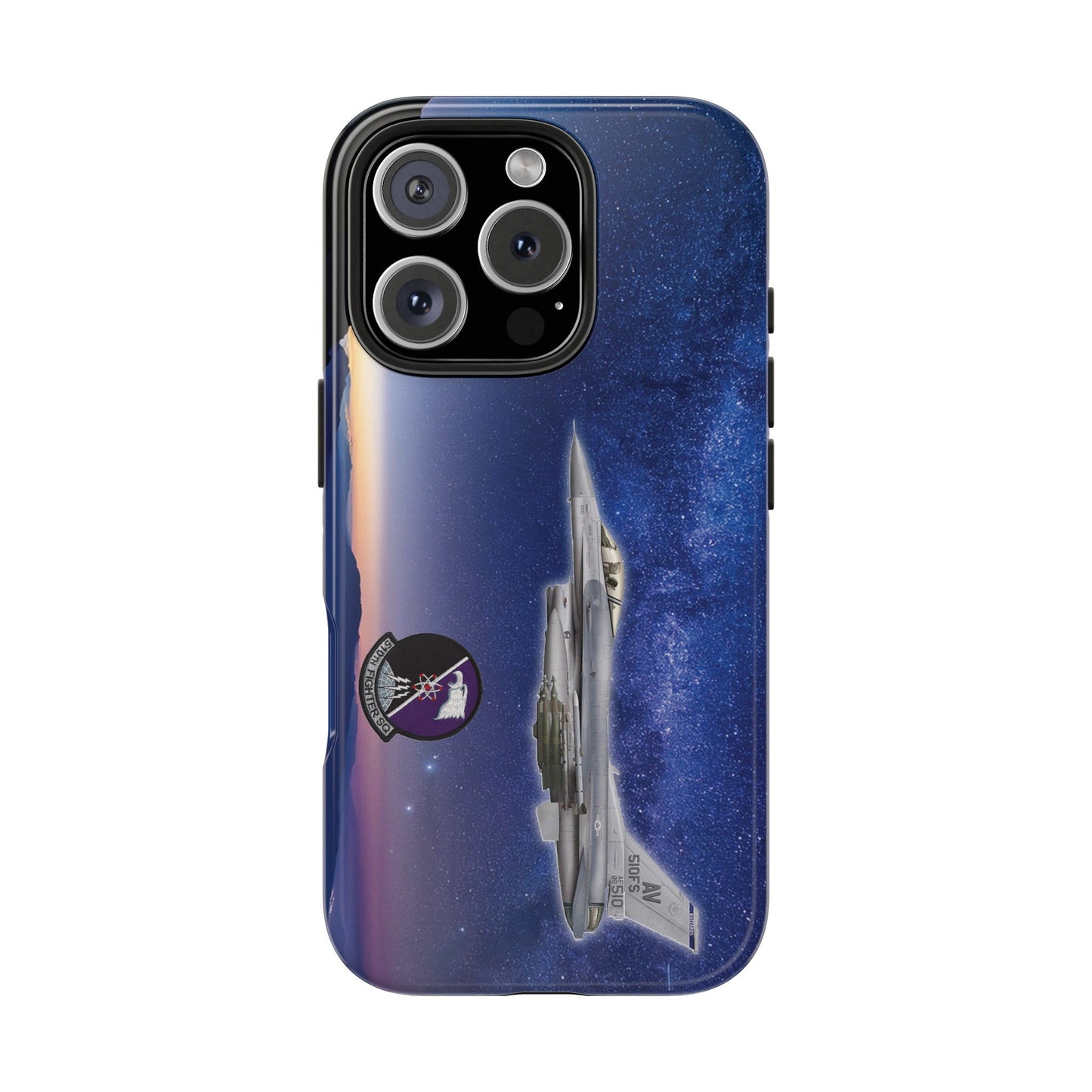Air Force Squadron 510 iPhone Cell Phone Case, F16 Phone Case, Air Force 510th Patch