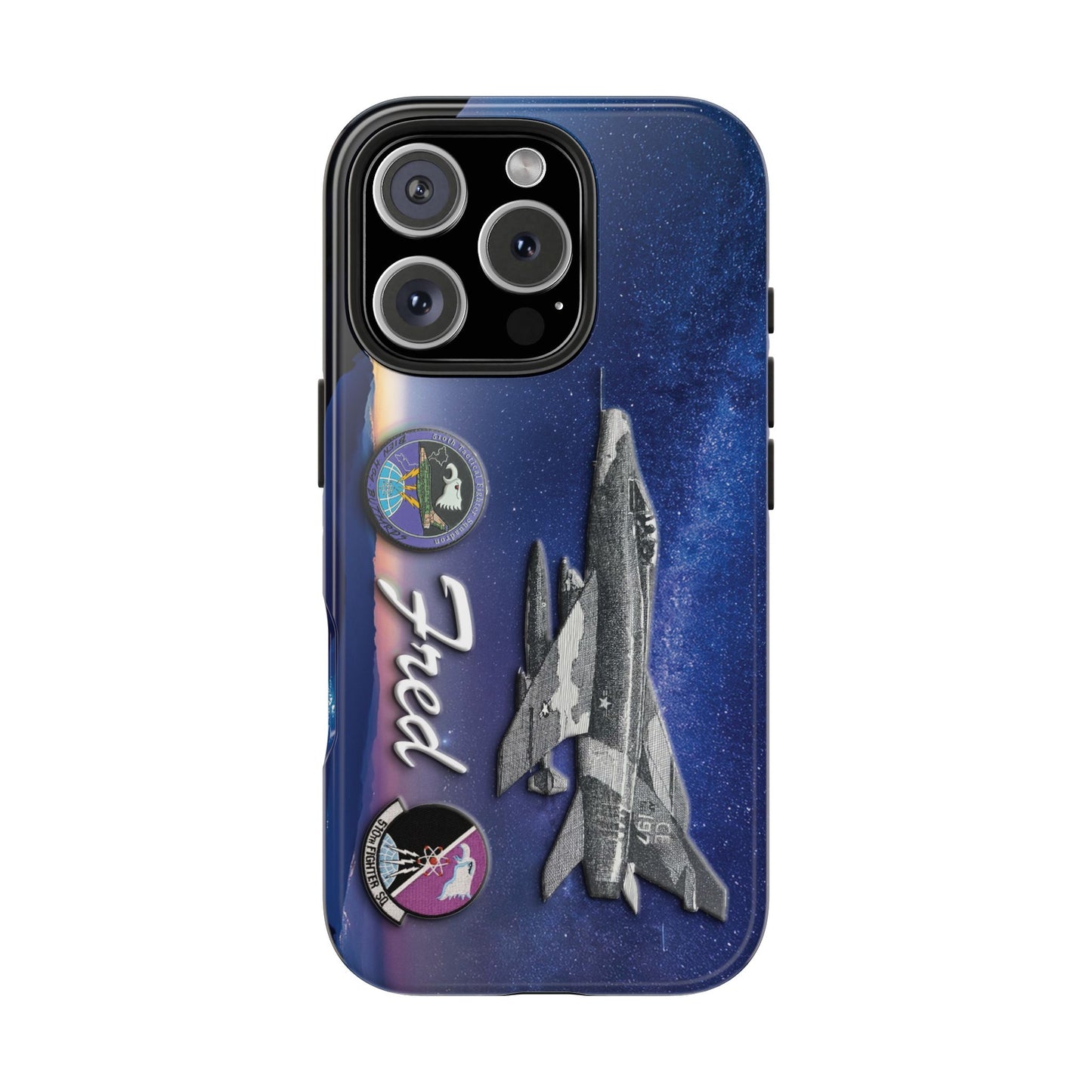 Air Force F100 Super Sabre Fighter Custom iPhone Case, Vietnam Era