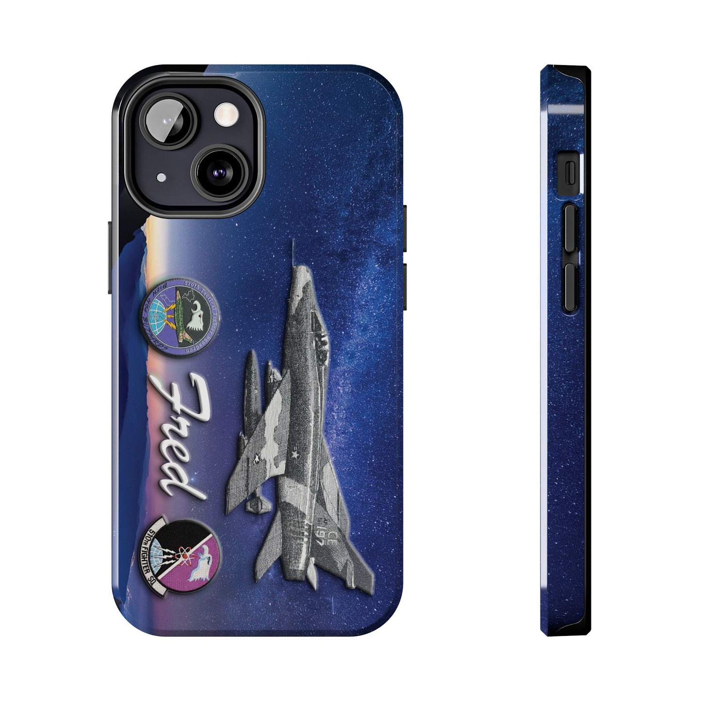 Air Force F100 Super Sabre Fighter Custom iPhone Case, Vietnam Era