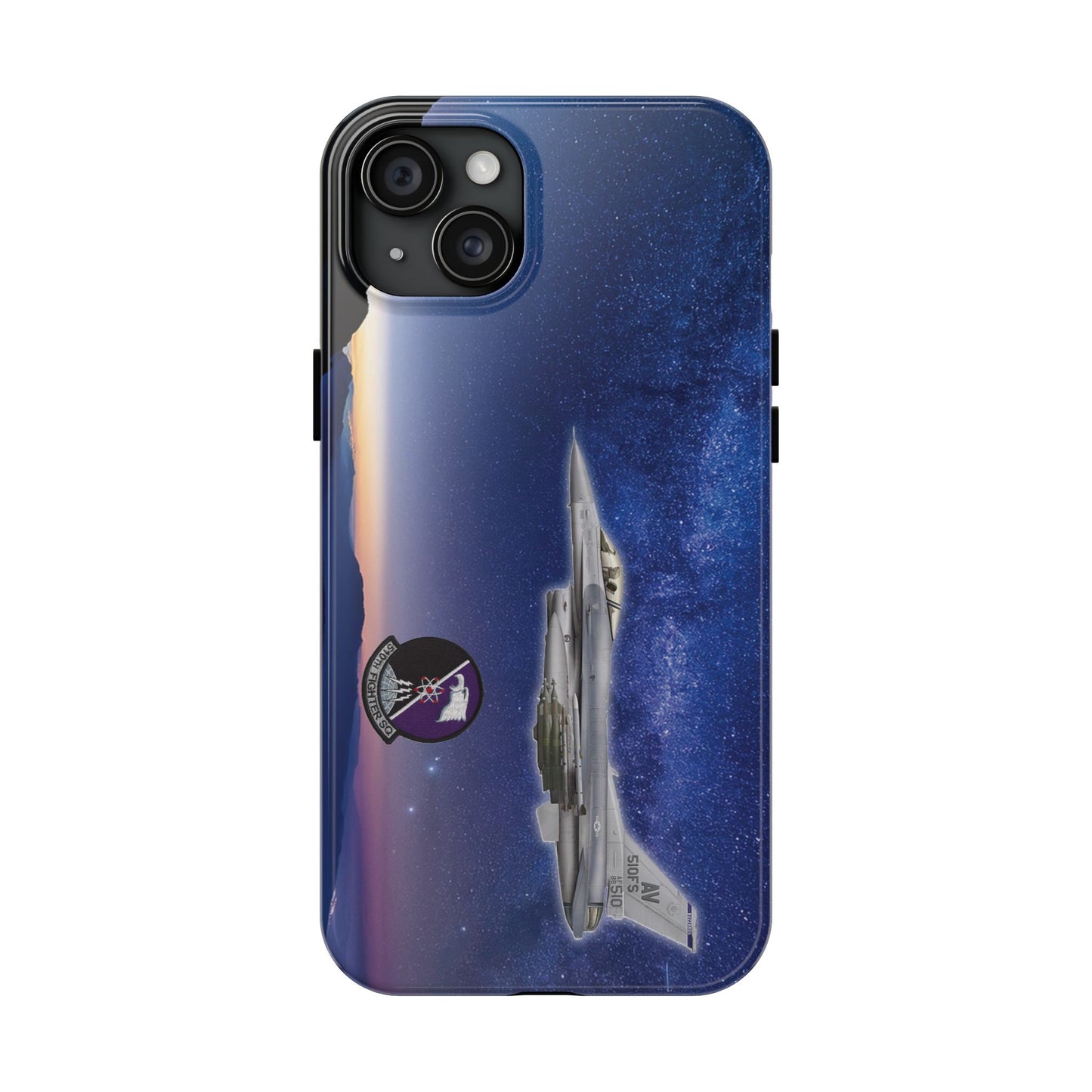 Air Force Squadron 510 iPhone Cell Phone Case, F16 Phone Case, Air Force 510th Patch