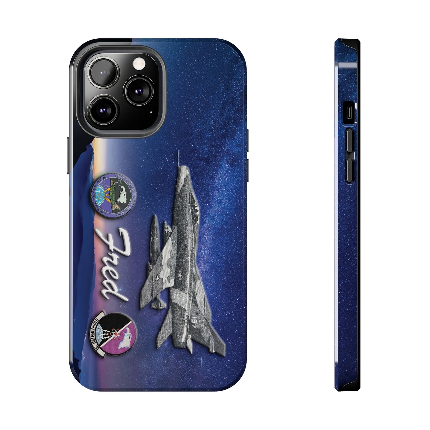 Air Force F100 Super Sabre Fighter Custom iPhone Case, Vietnam Era