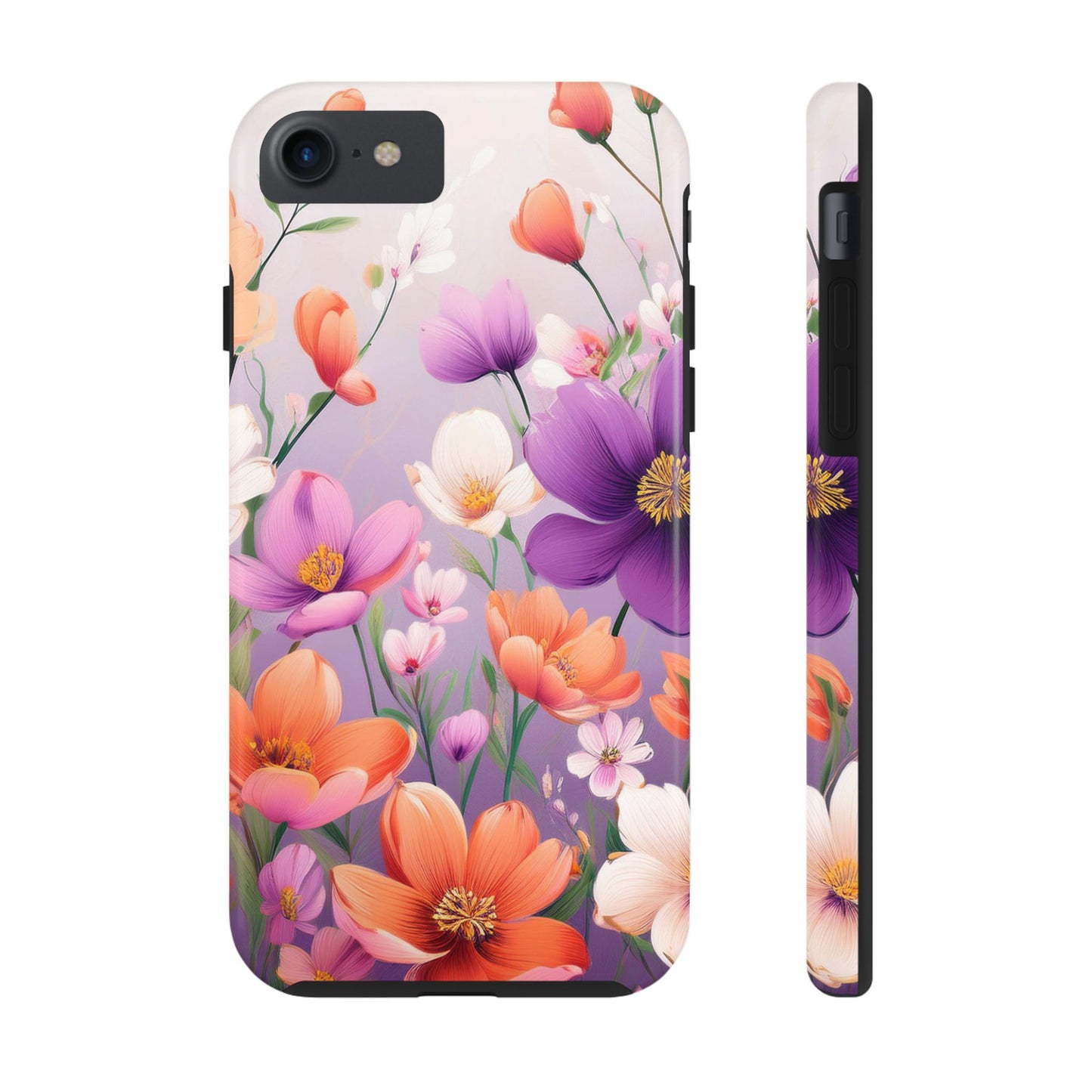 Floral Phone Case - Flower Print Cover for iPhone & Samsung, Botanical Phone Cover, Flower Print