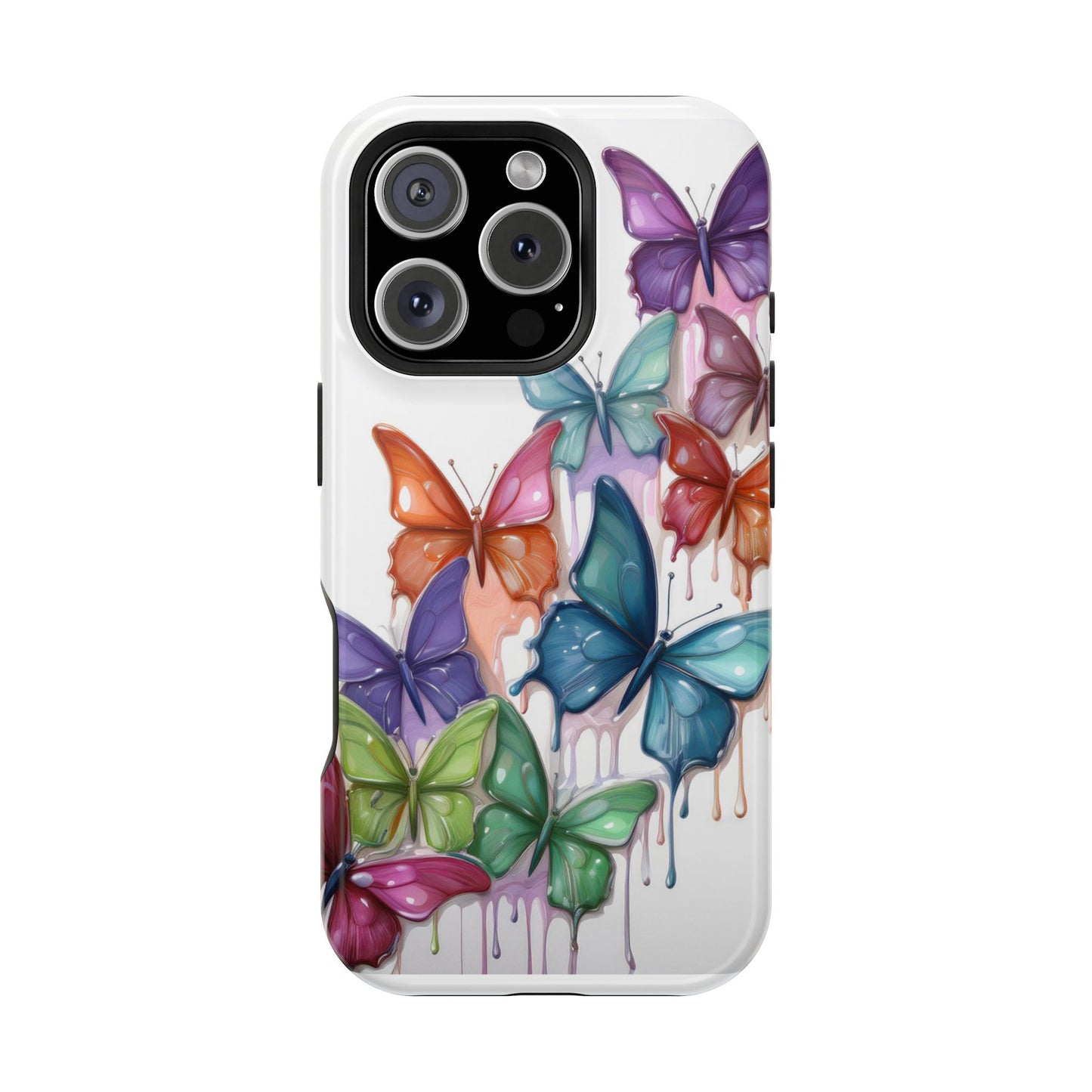 MagSafe Butterflies Phone Case, Top Trending iPhone Phone Case, Vibrant Phone Case
