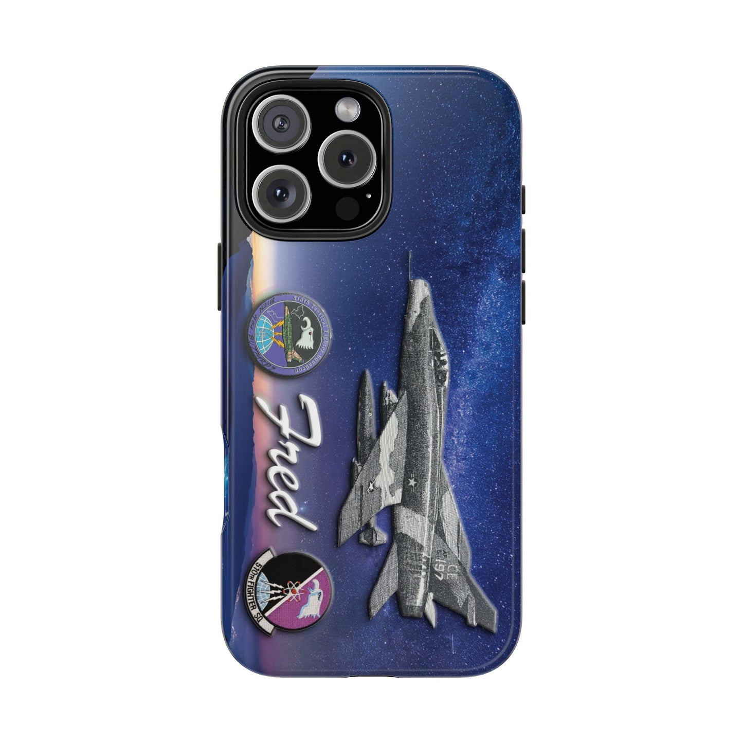 Air Force F100 Super Sabre Fighter Custom iPhone Case, Vietnam Era