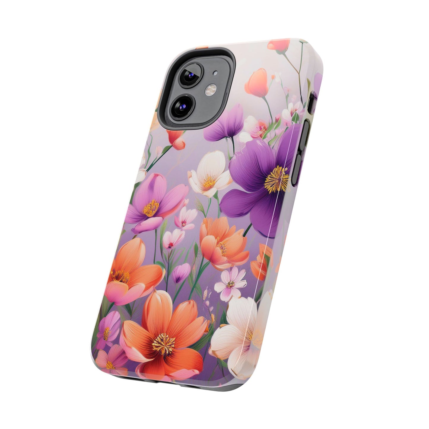 Floral Phone Case - Flower Print Cover for iPhone & Samsung, Flower Print