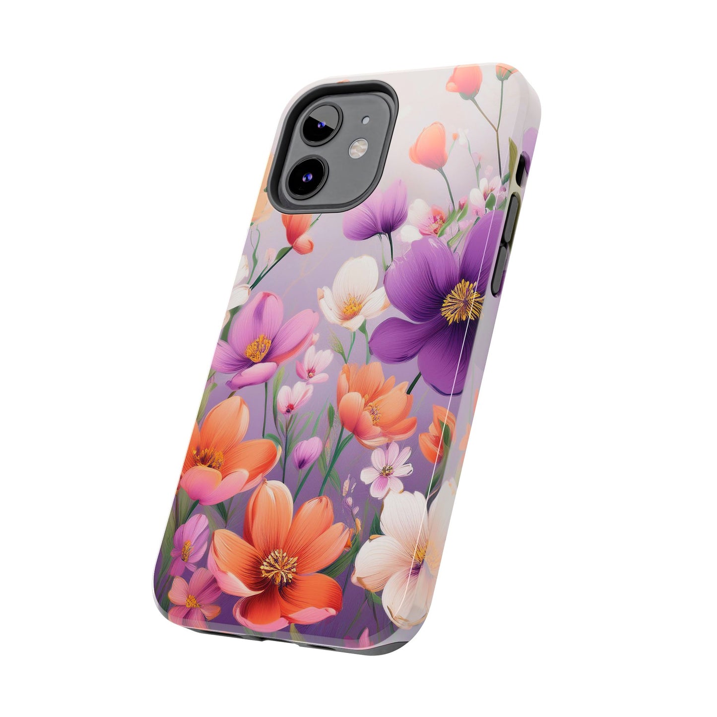 Floral Phone Case - Flower Print Cover for iPhone & Samsung, Flower Print
