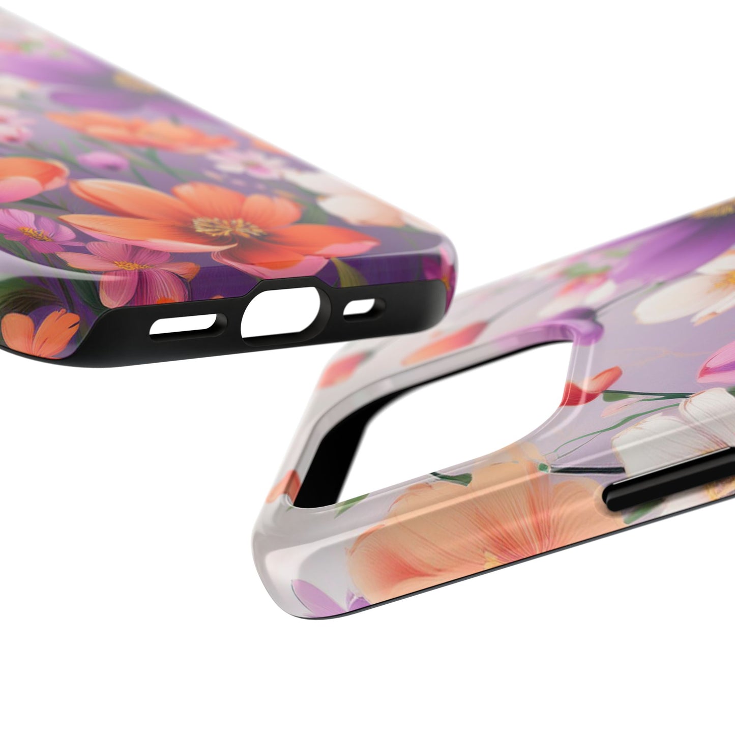 Floral Phone Case - Flower Print Cover for iPhone & Samsung, Flower Print