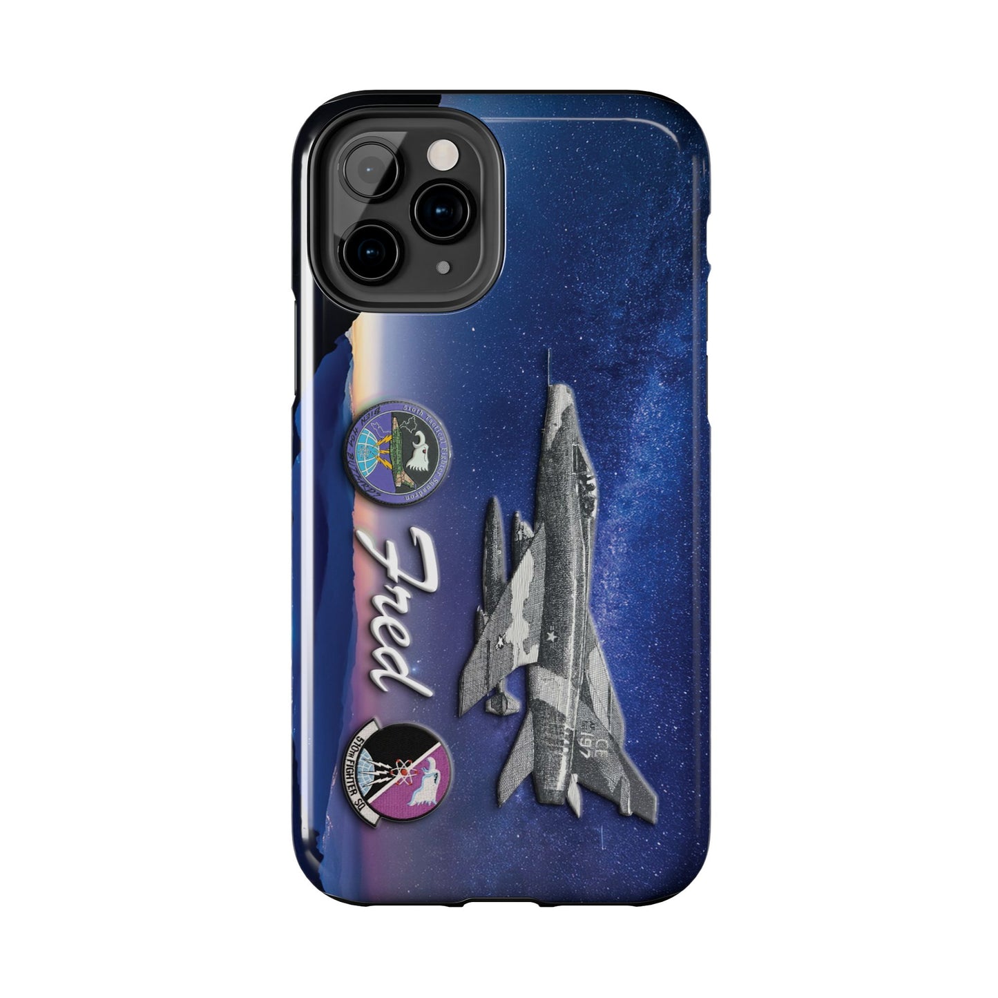 Air Force F100 Super Sabre Fighter Custom iPhone Case, Vietnam Era