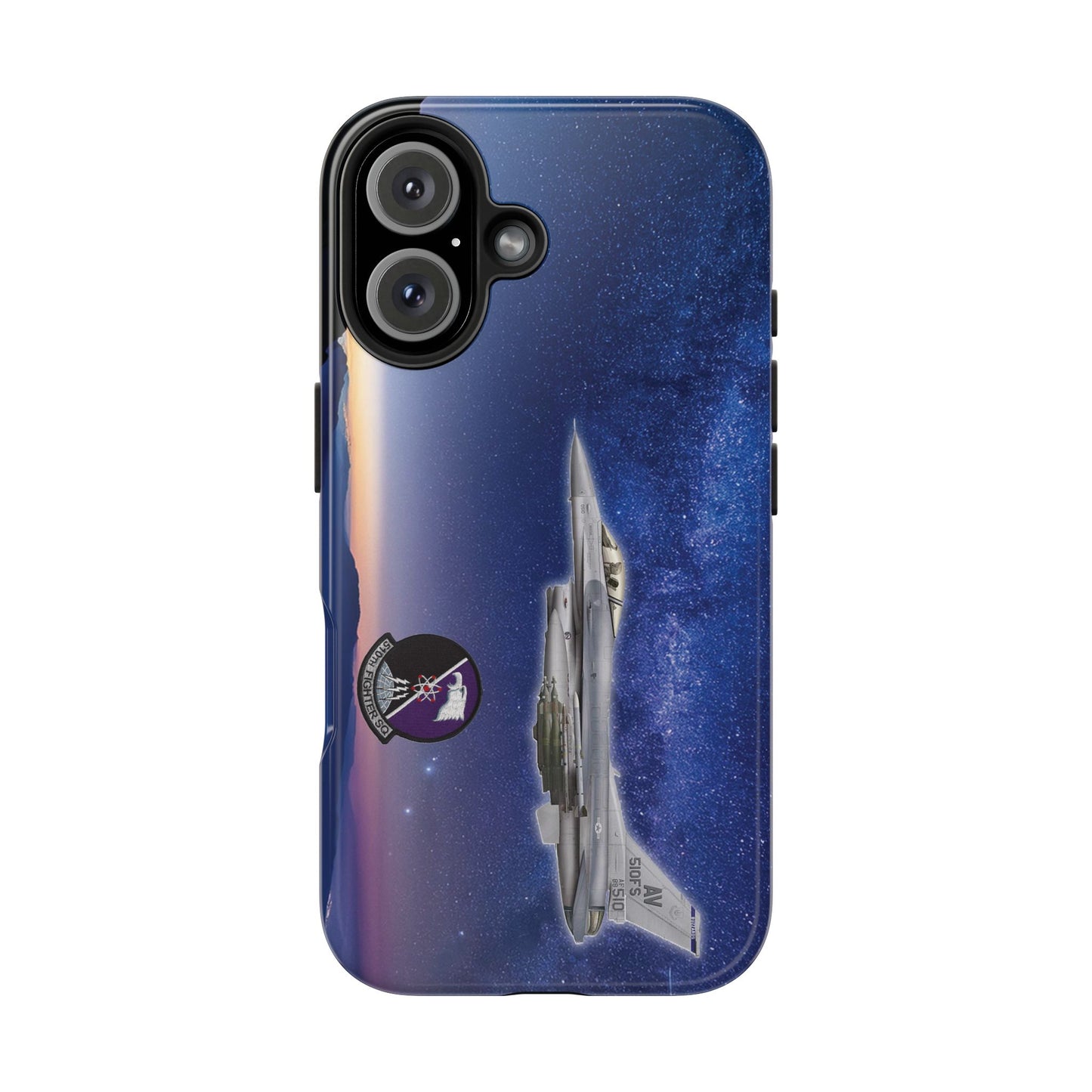 Air Force Squadron 510 iPhone Cell Phone Case, F16 Phone Case, Air Force 510th Patch