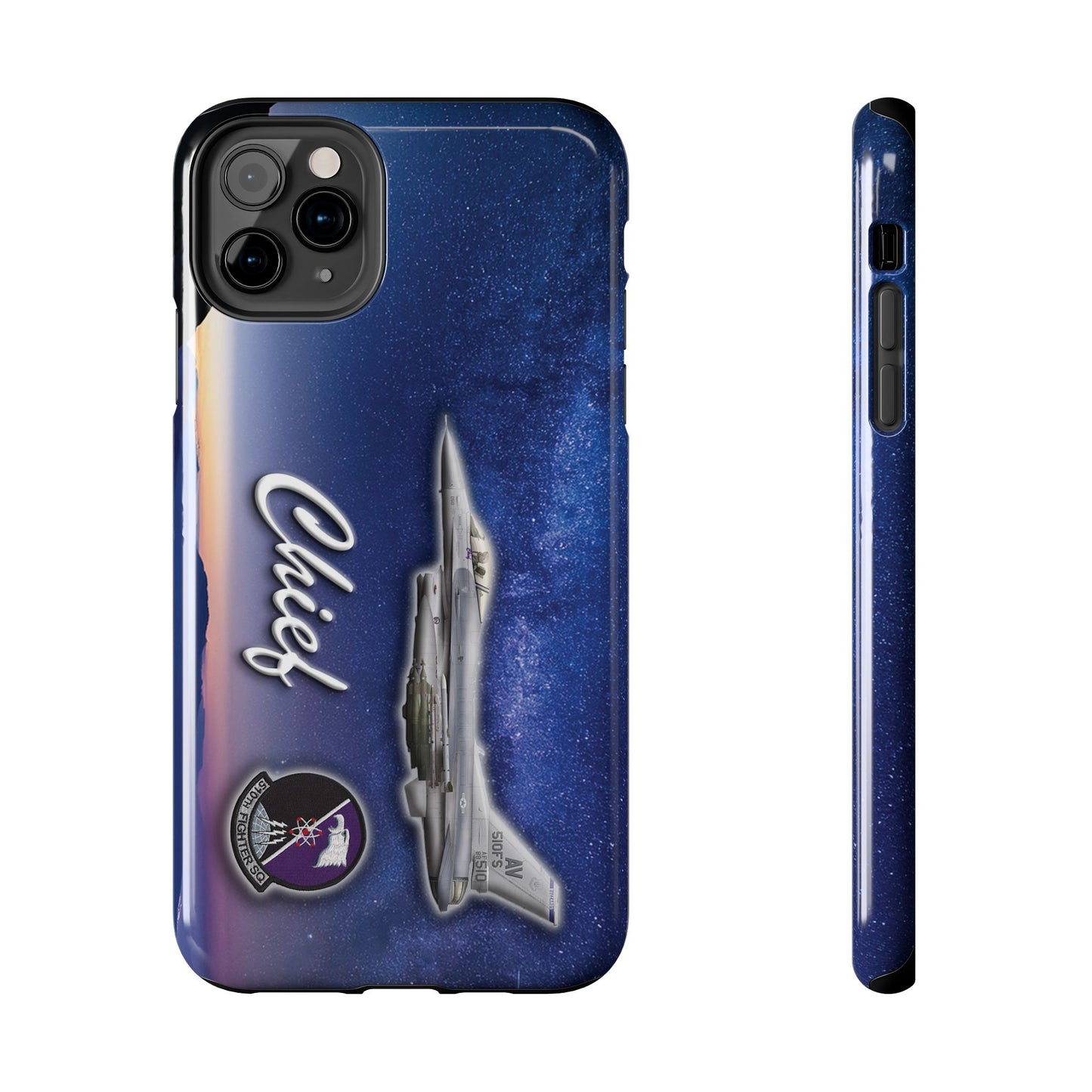 Air Force Squadron 510 Personalized iPhone Cell Phone Case, F16 Phone Case, Air Force 510th