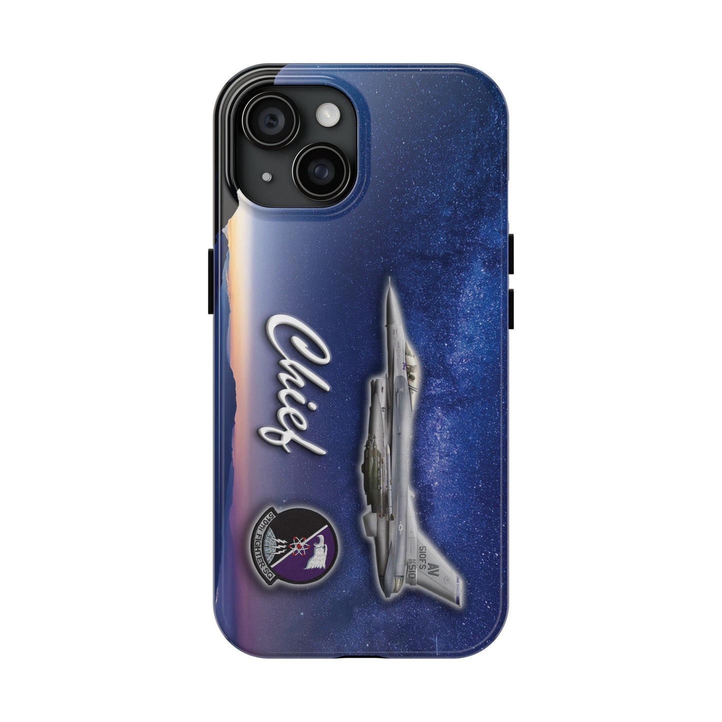 Air Force Squadron 510 Personalized iPhone Cell Phone Case, F16 Phone Case, Air Force 510th