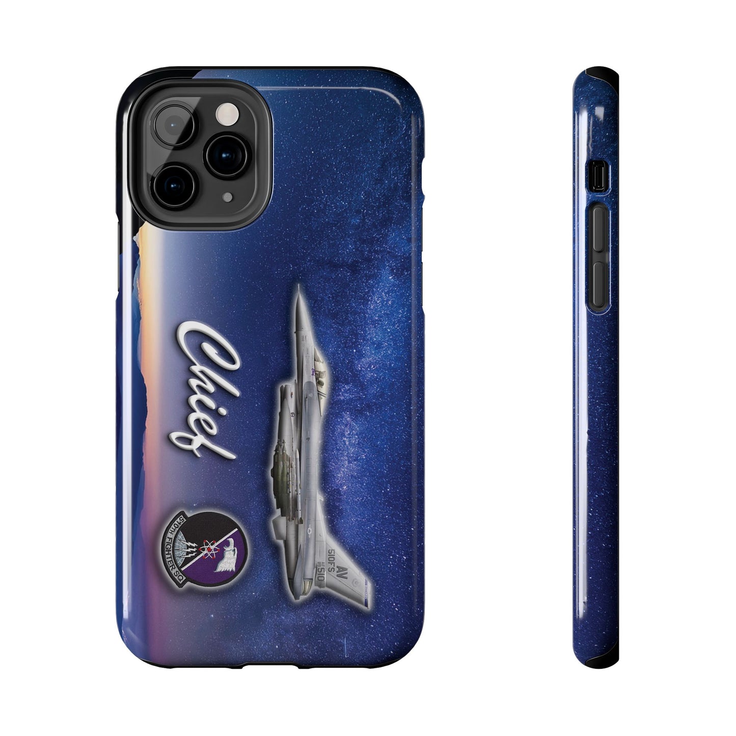 Air Force Squadron 510 Personalized iPhone Cell Phone Case, F16 Phone Case, Air Force 510th