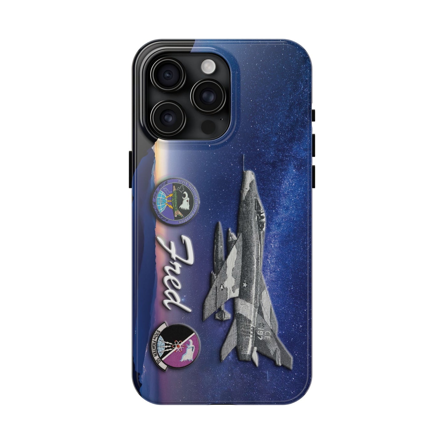 Air Force F100 Super Sabre Fighter Custom iPhone Case, Vietnam Era