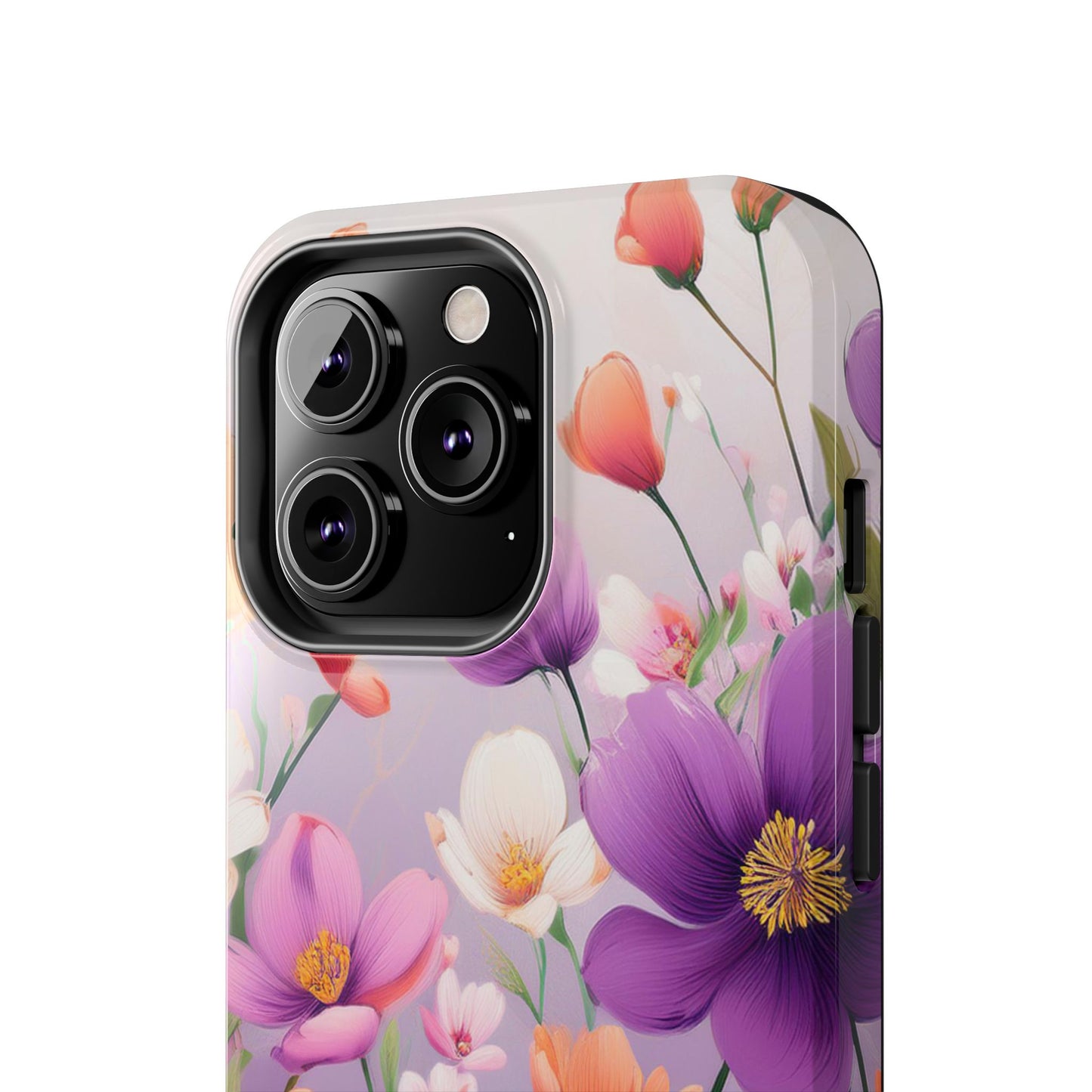 Floral Phone Case - Flower Print Cover for iPhone & Samsung, Flower Print