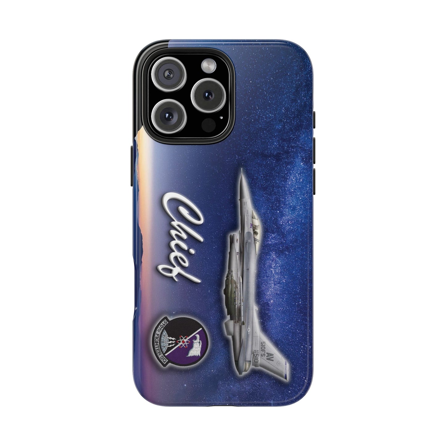 Air Force Squadron 510 Personalized iPhone Cell Phone Case, F16 Phone Case, Air Force 510th