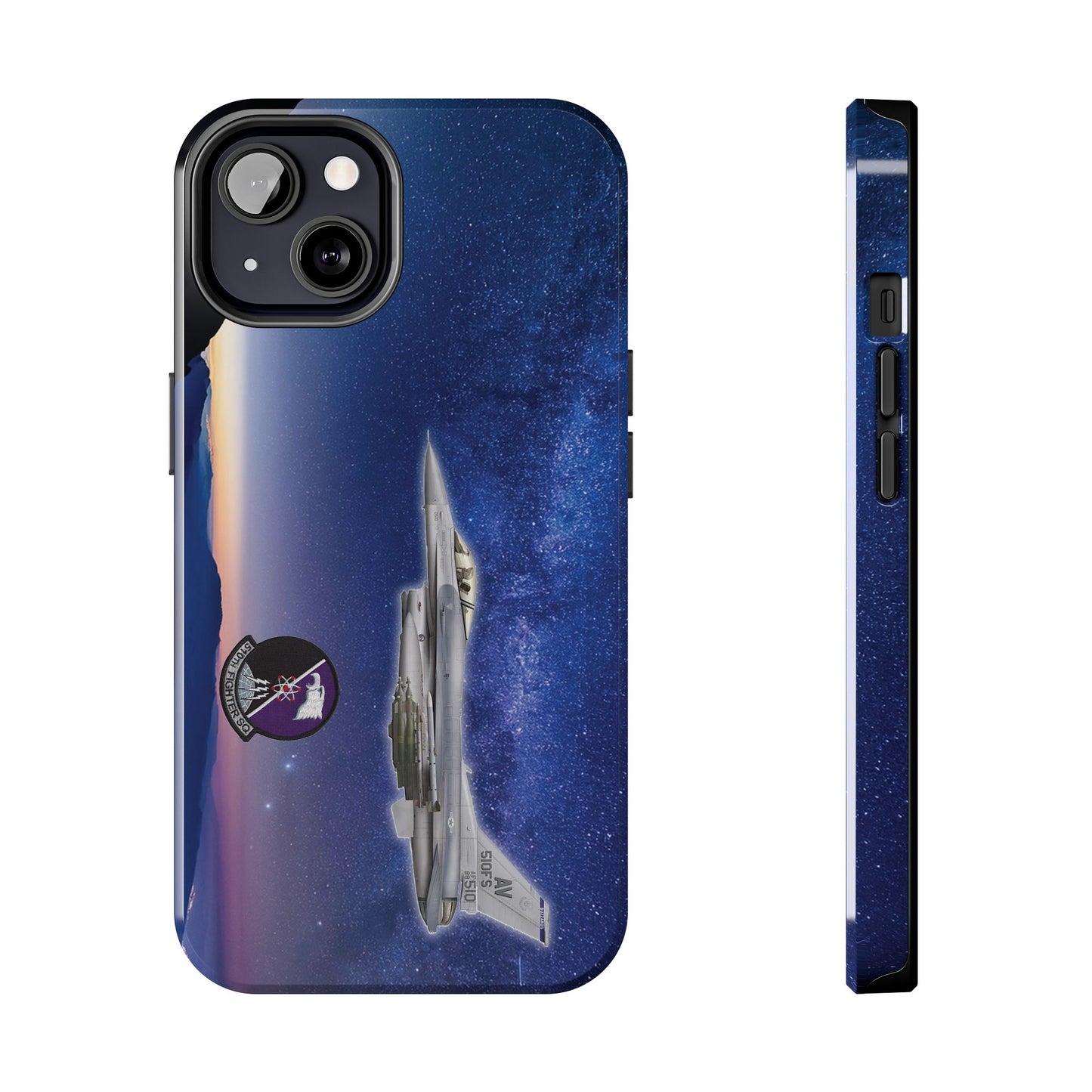 Air Force Squadron 510 iPhone Cell Phone Case, F16 Phone Case, Air Force 510th Patch