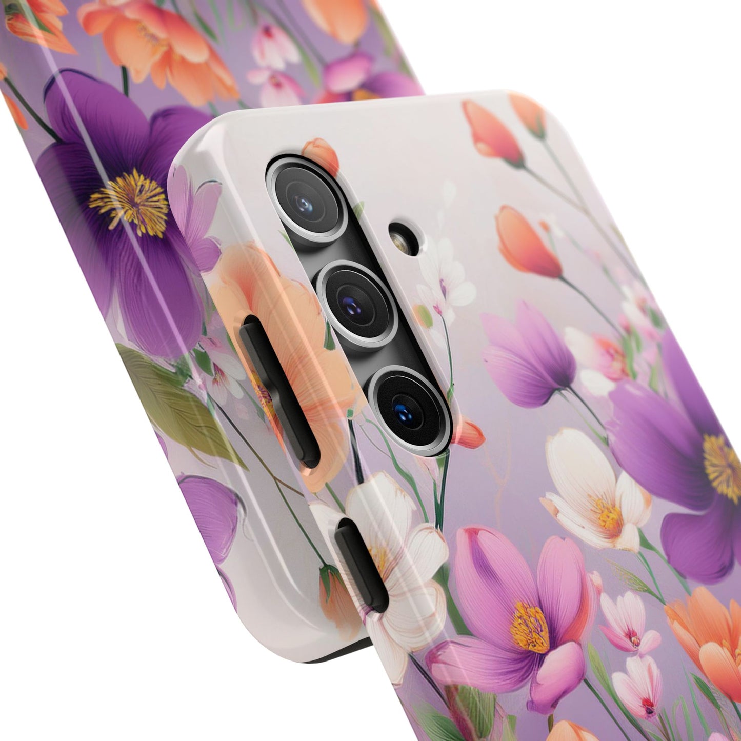 Floral Phone Case - Flower Print Cover for iPhone & Samsung, Flower Print