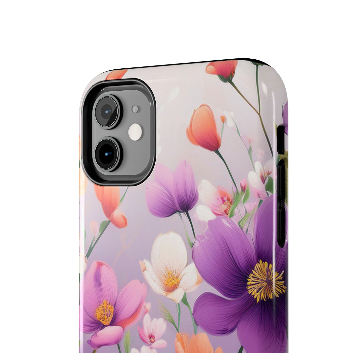 Floral Phone Case - Flower Print Cover for iPhone & Samsung, Flower Print