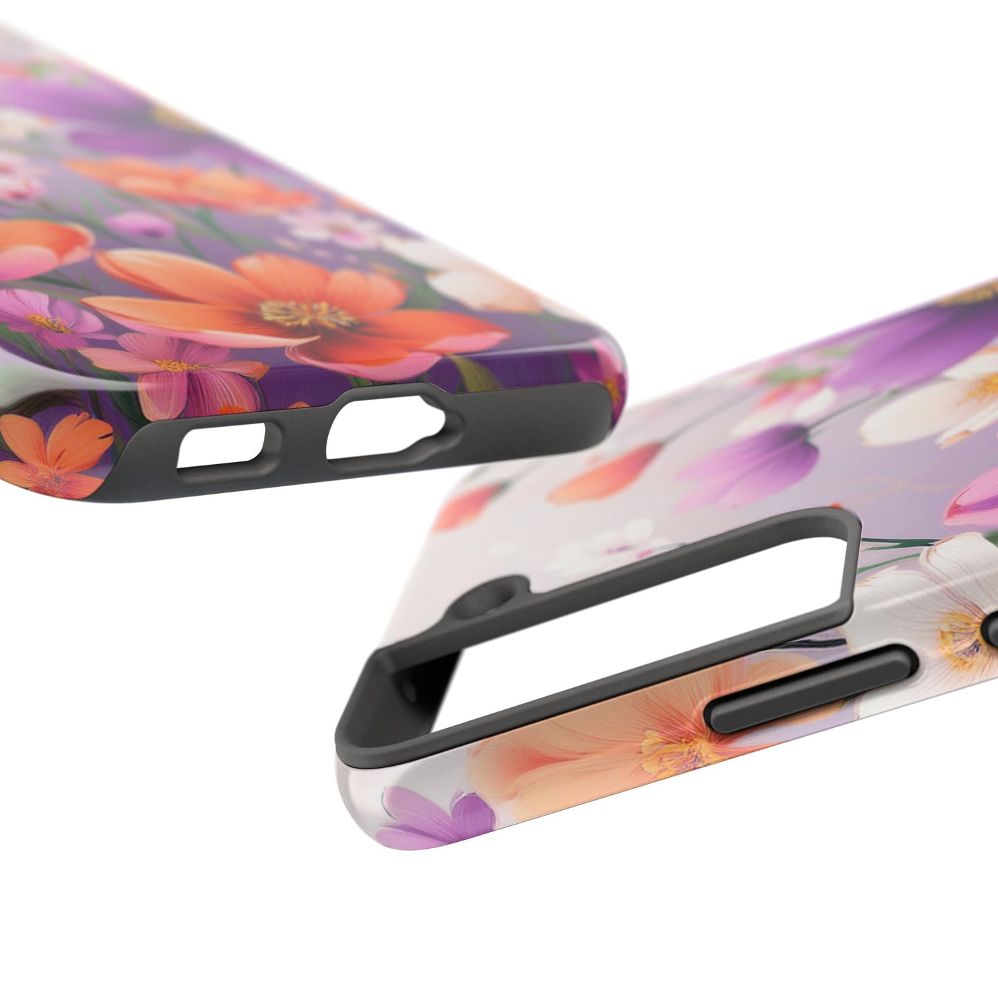 Floral Phone Case - Flower Print Cover for iPhone & Samsung, Flower Print