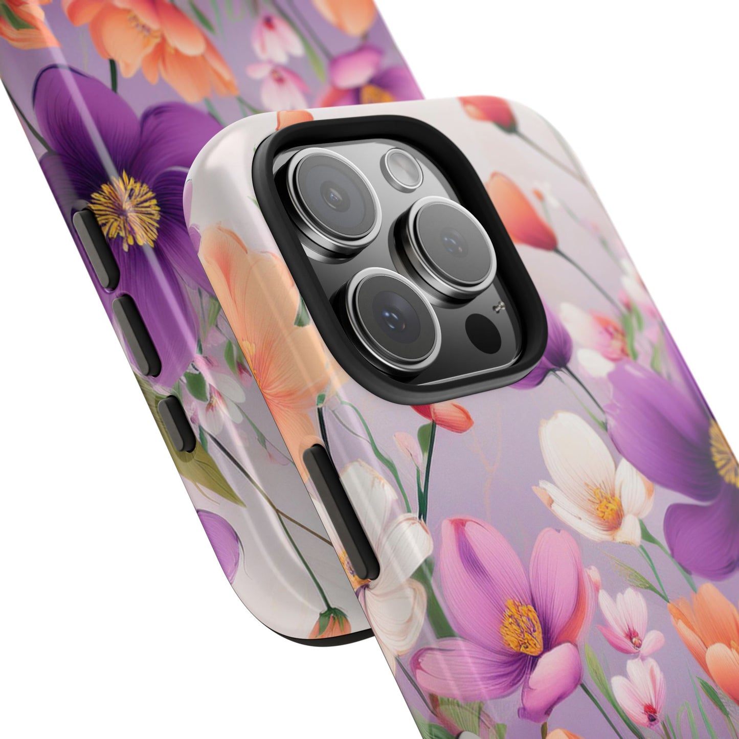 Floral Phone Case - Flower Print Cover for iPhone & Samsung, Flower Print