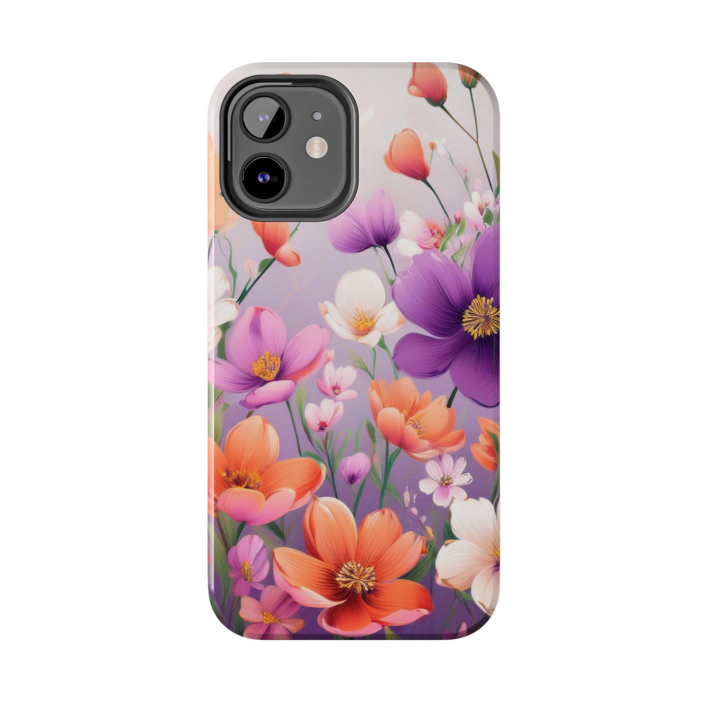 Floral Phone Case - Flower Print Cover for iPhone & Samsung, Flower Print