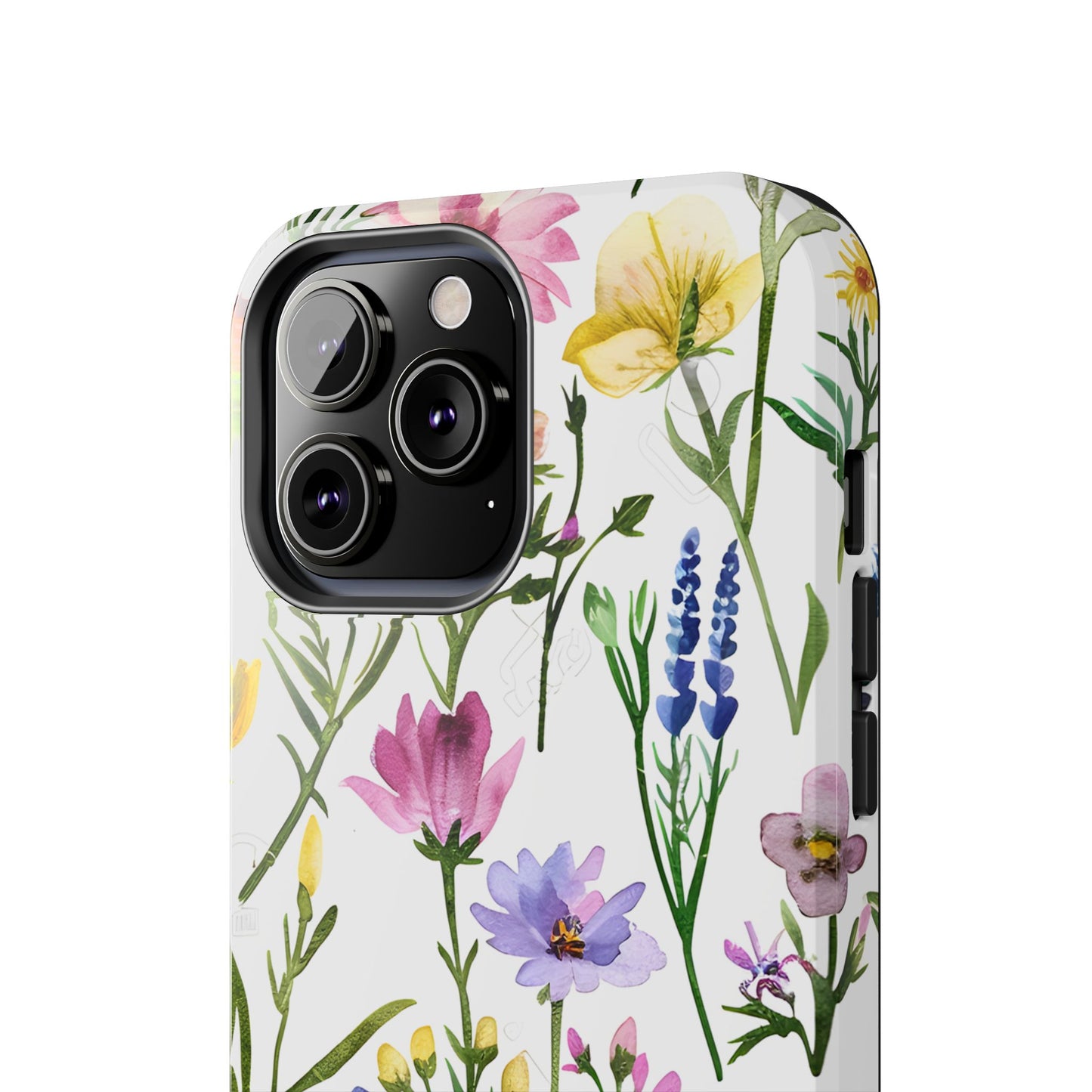 Floral Phone Case - Elegant Flower Print Cover for iPhone & Samsung, Botanical Phone Cover