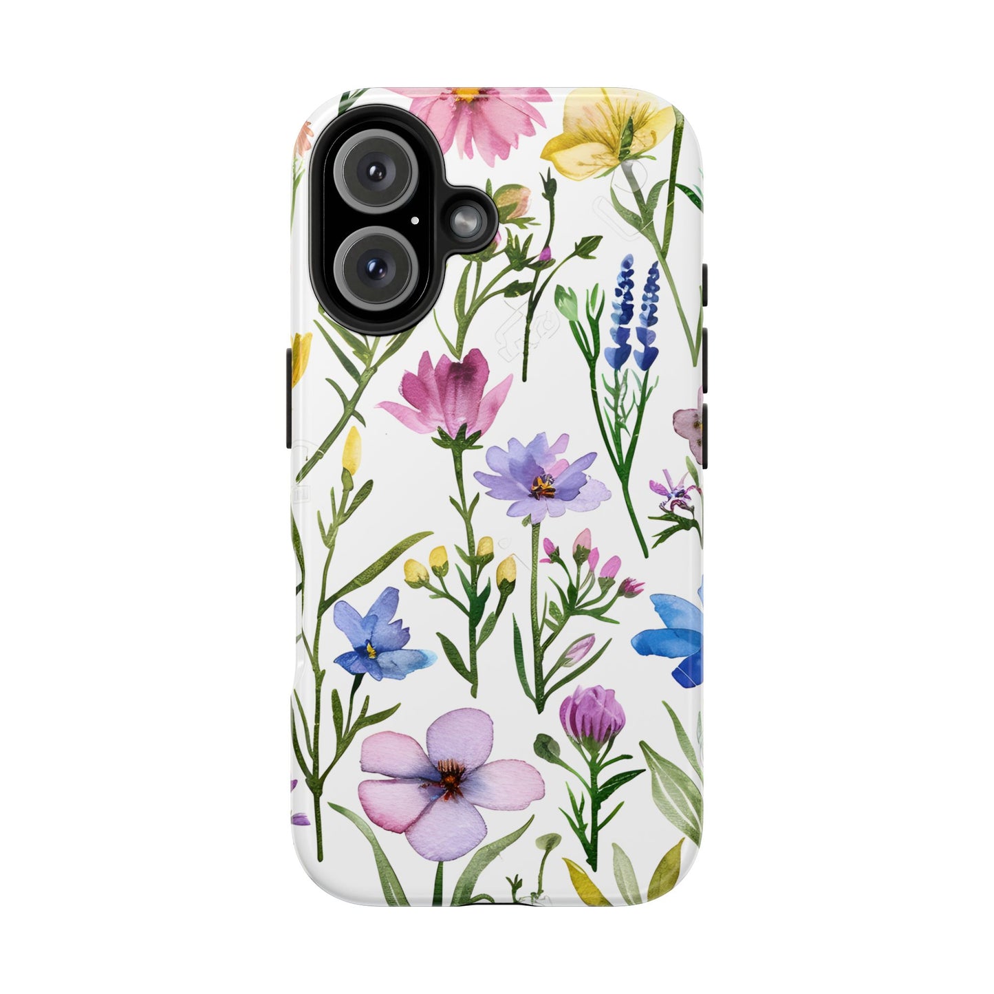 Floral Phone Case - Elegant Flower Print Cover for iPhone & Samsung, Botanical Phone Cover