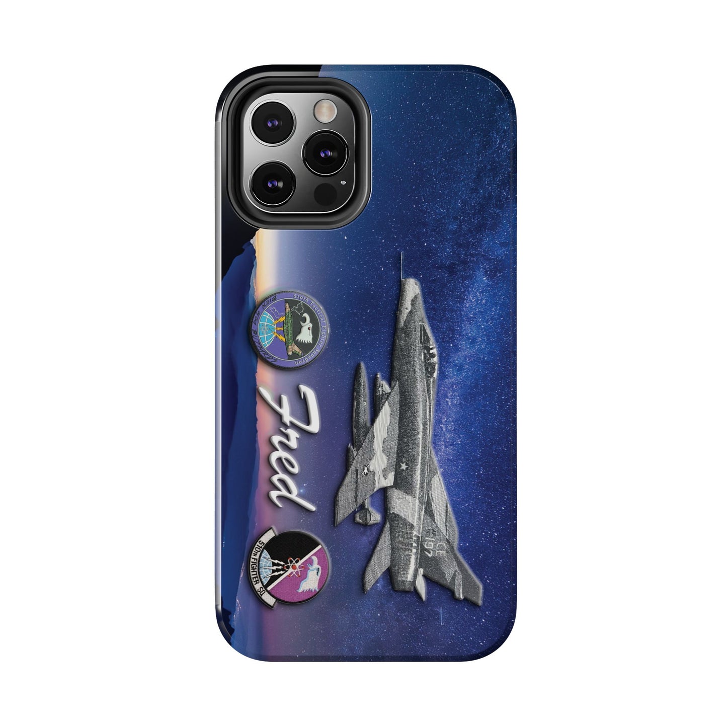 Air Force F100 Super Sabre Fighter Custom iPhone Case, Vietnam Era