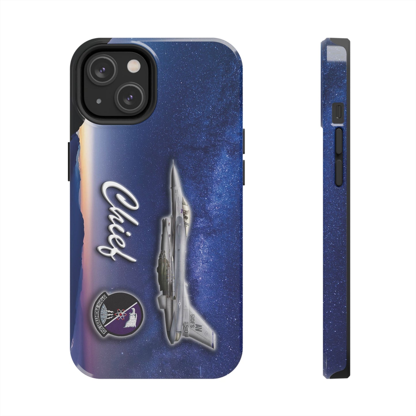 Air Force Squadron 510 Personalized iPhone Cell Phone Case, F16 Phone Case, Air Force 510th