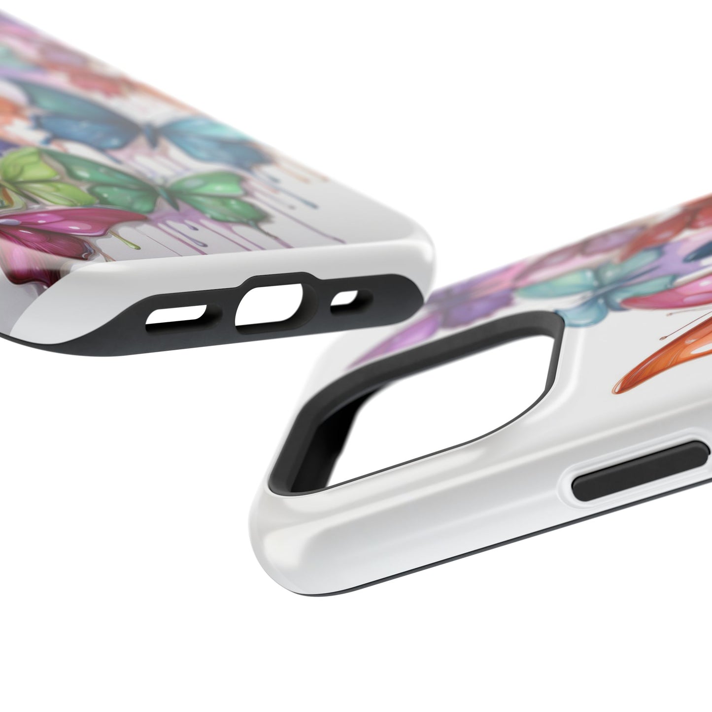 MagSafe Butterflies Phone Case, Top Trending iPhone Phone Case, Vibrant Phone Case