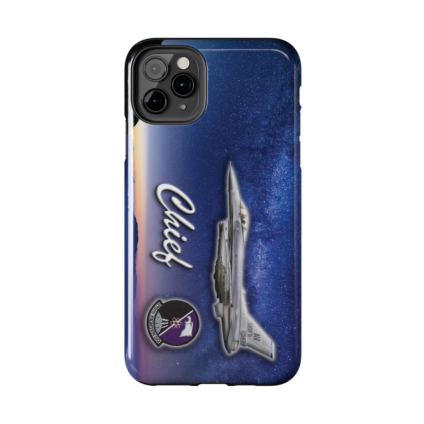 Air Force Squadron 510 Personalized iPhone Cell Phone Case, F16 Phone Case, Air Force 510th