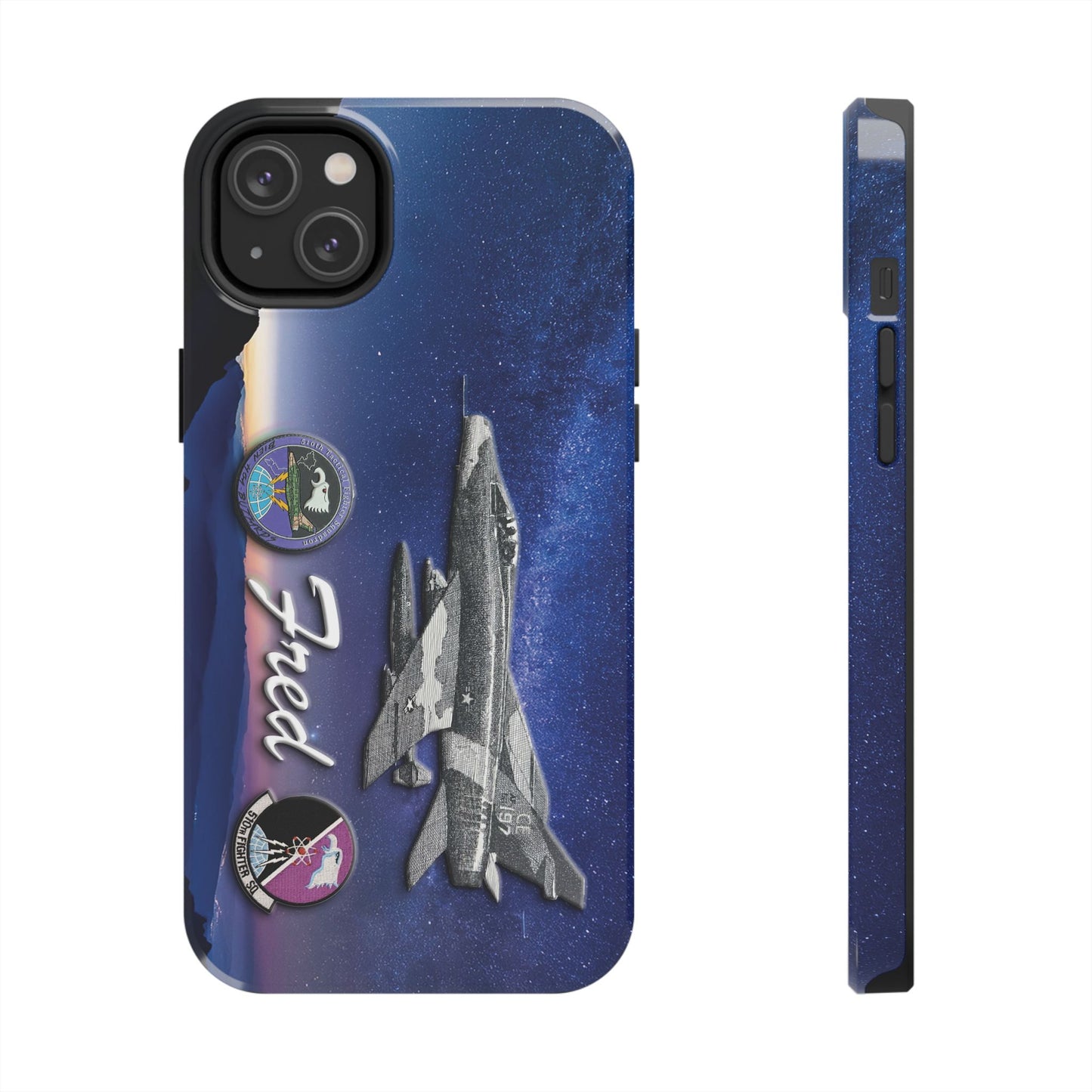 Air Force F100 Super Sabre Fighter Custom iPhone Case, Vietnam Era
