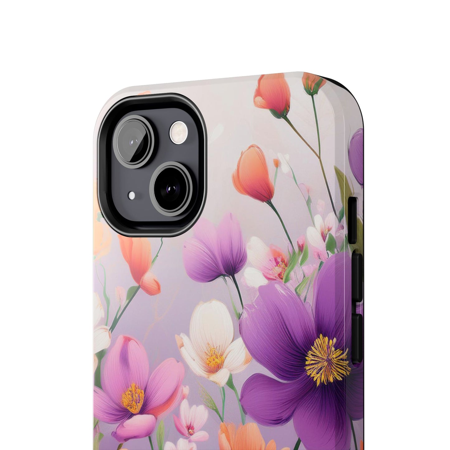 Floral Phone Case - Flower Print Cover for iPhone & Samsung, Flower Print