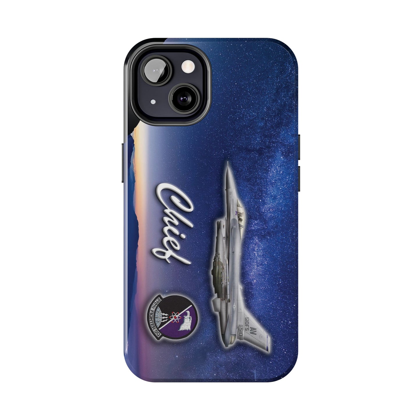 Air Force Squadron 510 Personalized iPhone Cell Phone Case, F16 Phone Case, Air Force 510th