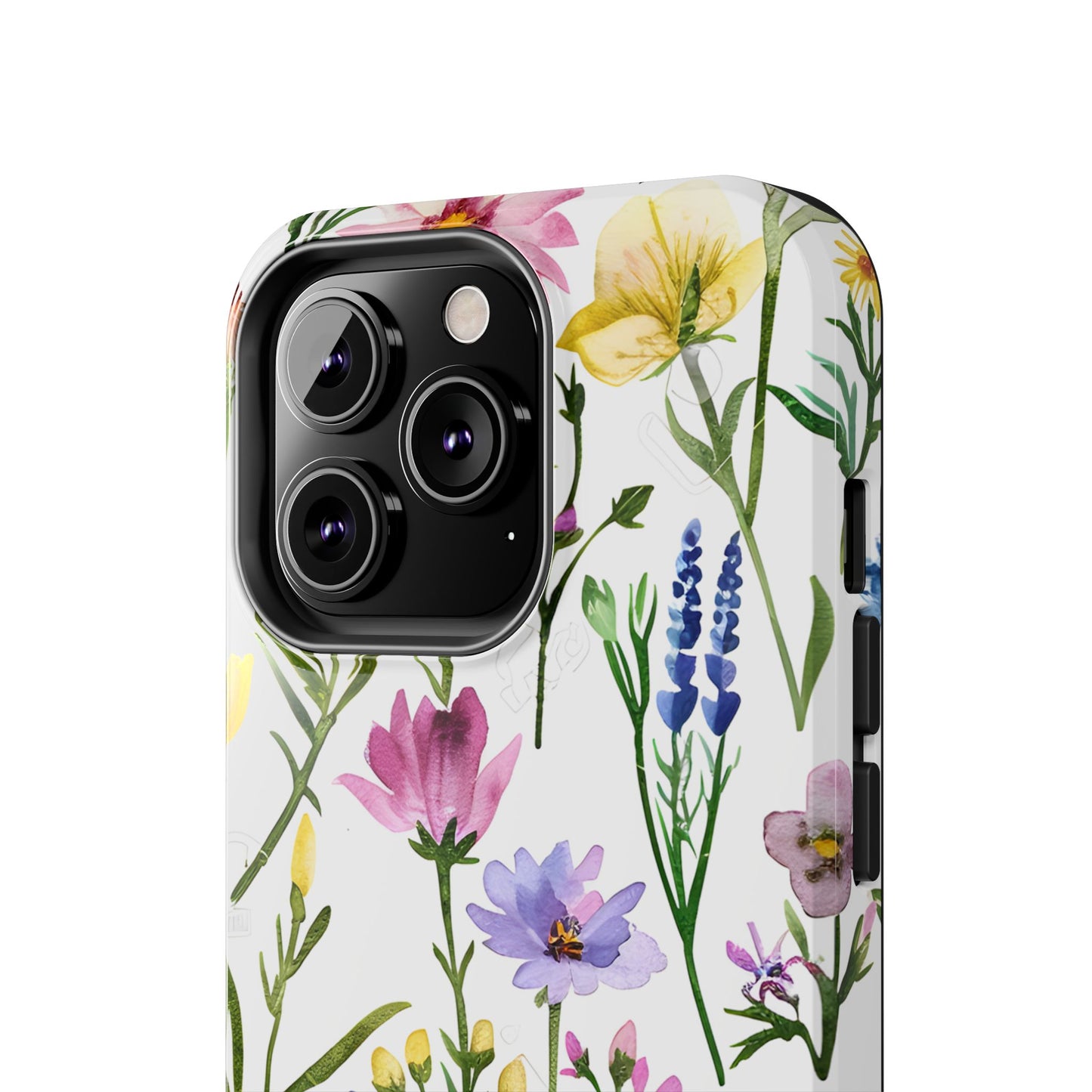 Floral Phone Case - Elegant Flower Print Cover for iPhone & Samsung, Botanical Phone Cover