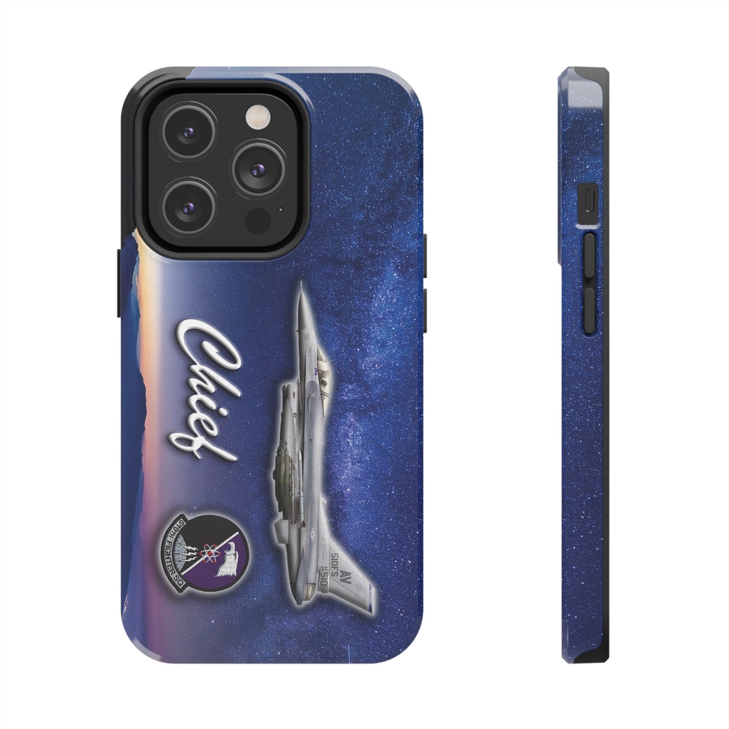 Air Force Squadron 510 Personalized iPhone Cell Phone Case, F16 Phone Case, Air Force 510th